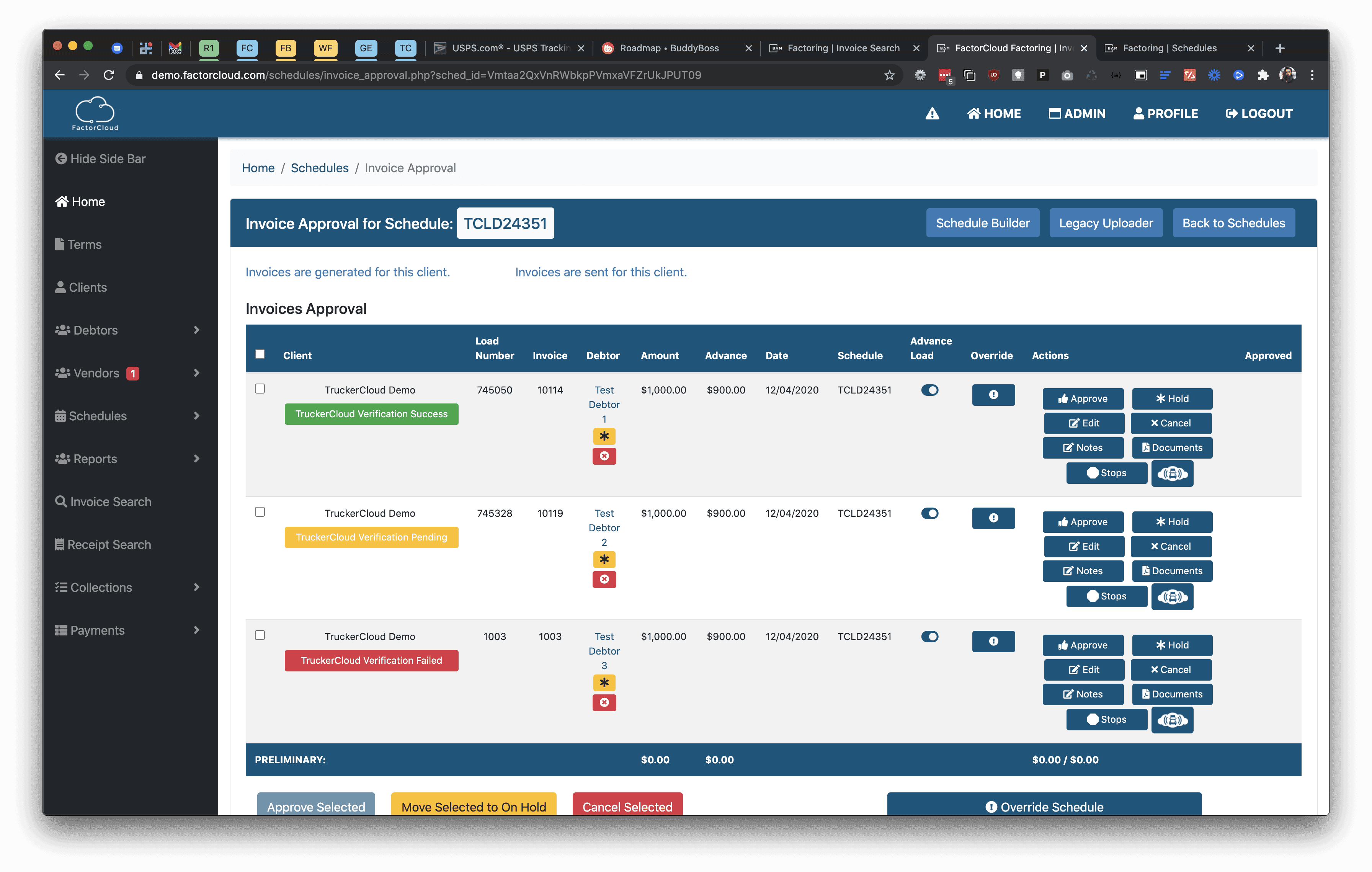 FactorCloud Announces Integration with TruckerCloud